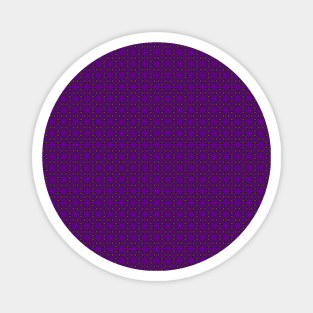 Purple motif Seamless Pattern Magnet